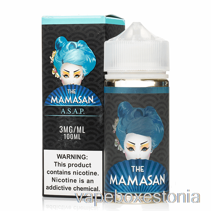 Vape Box Estonia Asap - The Mamasan - 100ml 3mg